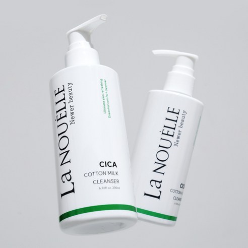 섬세한 피부를 위한 부드러운 속삭임, 라누엘르 시카 클렌징 밀크 로션
