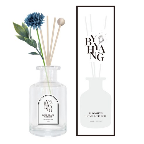 바이향 블루밍 홈 디퓨저, 1개, 200ml, 스노우코튼