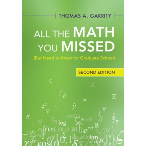 All the Math You Missed: (But Need to Know for Graduate School) Paperback, Cambridge University Press, English, 9781009009195