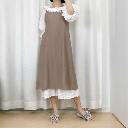 순면의 편안함과 레이스 디자인, 치마 속 불안함을 덜어주는 마법, 꽃잎 속바지