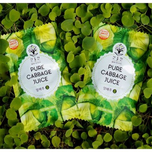 산들찬 순수 양배추즙으로 속 편안하고 건강한 하루를 시작하세요!