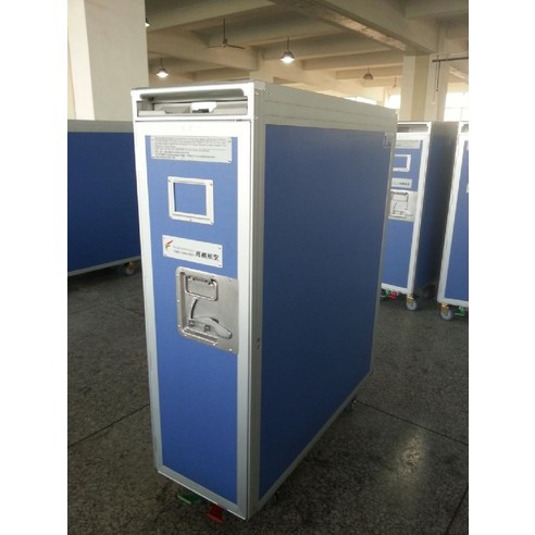 보더바 비행기 기내식 트롤리 항공 스토리지 웨건 수납카트, 하프 다이닝 카, 1개