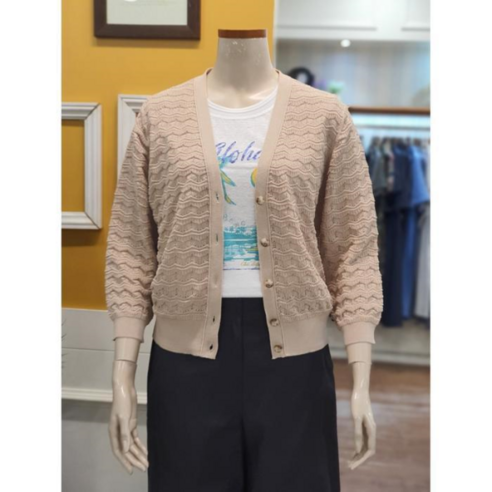 BCBG BCBG 세이브존01 크로쉐 가디건 B4C7K201 (15992265)