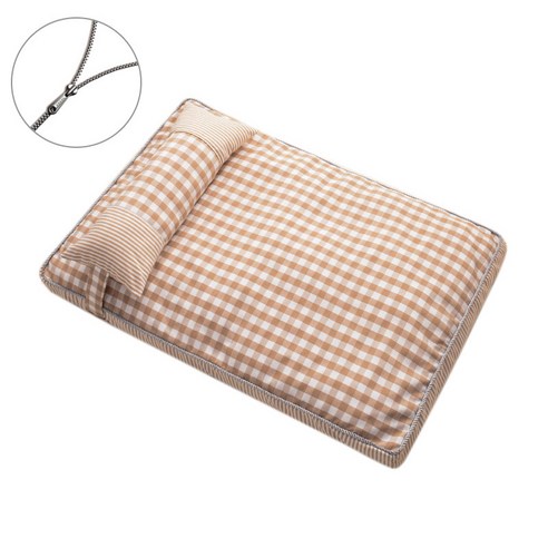 로마팸 강아지 고양이 겸용 쿠션 매트 침대