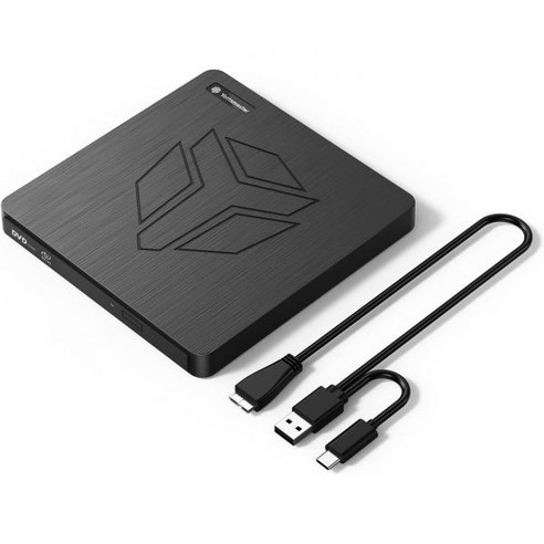 요타마스터 USB3.0 외장 블루레이 CD DVD 드라이브 버너 플레이어 슬림 휴대형 CBD 블러레이 리더라이터 25GB 용량 19201080 해상도 M-Disk 지원 P-CD, BD100G Blu Ray DVD Drive, LOGO