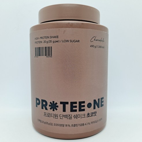 프로티원 단백질 쉐이크 초코맛: 건강을 간편하게 챙기다