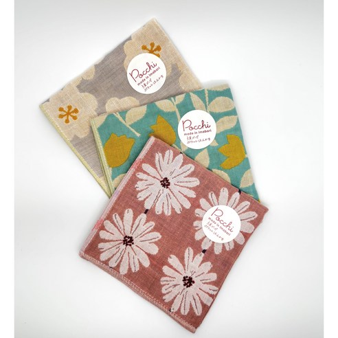 "늘 곁에 두고 싶은 포근함" 이마바리 가제 손수건, 일상 속 작은 행복을 더하다 일본손수건