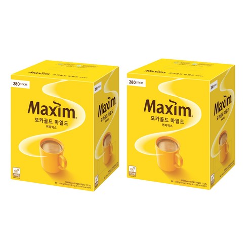 맥심 모카골드 마일드 12g 280개입 2개