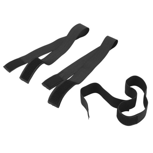 Retemporel 3 개 / 몫 탄성 머리띠 60cm 가장자리 그립 밴드 3.5cm 너비 나일론 스티커 폐쇄 정면 가발 누워