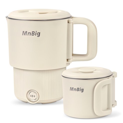 여행과 캠핑의 품격을 높이는 접이식 멀티 전기포트 냄비