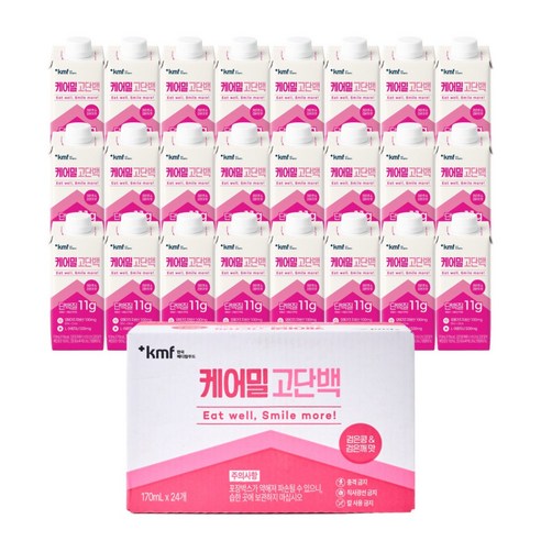 메디푸드 케어밀 고단백, 암환자용 균형영양식, 24개, 170ml