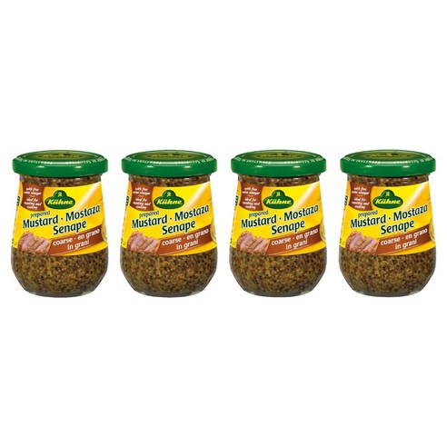 퀴네 그레인드 머스타드 250ml 4P