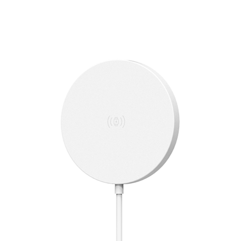 Qing 애플워치 맥세이프 3in1 무선충전기 iphone12/13 airpods 충전기, 흰색