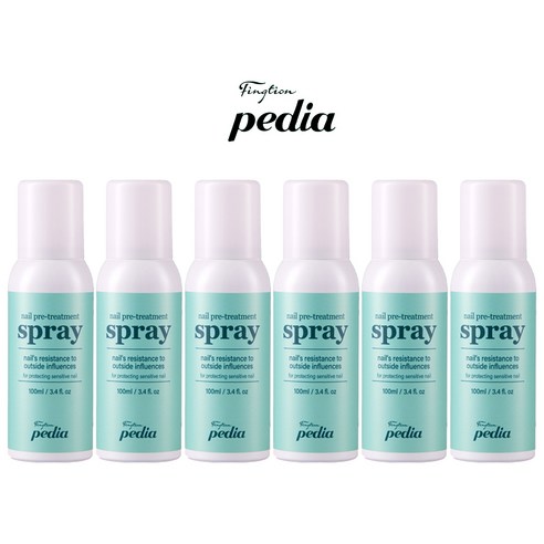 RENEW 핑션 페디아 네일 프리 트리트먼트 100ml 대용량 스프레이 / 발관리 문제성 손발톱 케어, 6개