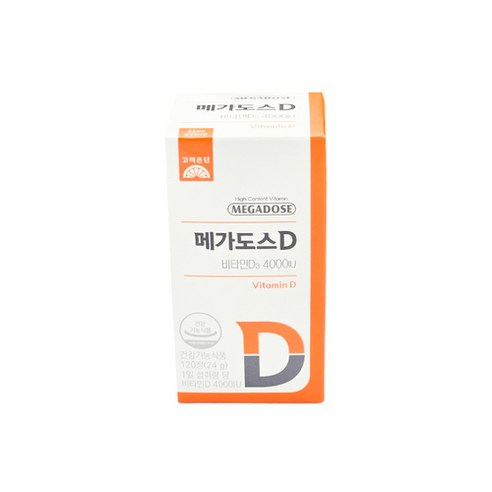 고려은단 메가도스D 비타민D 4000IU, 120정, 1개