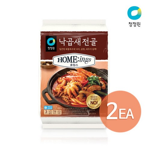 청정원 호밍스 낙곱새전골 800g x 2개