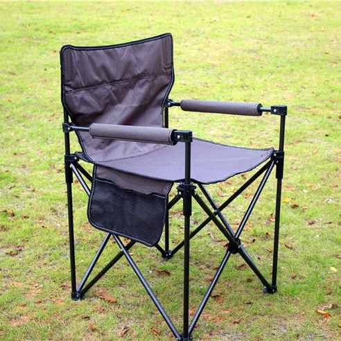 MOHEGIA 야외 접이식 의자 레저 의자 접이식 캠핑 의자 야외 의자, 카키