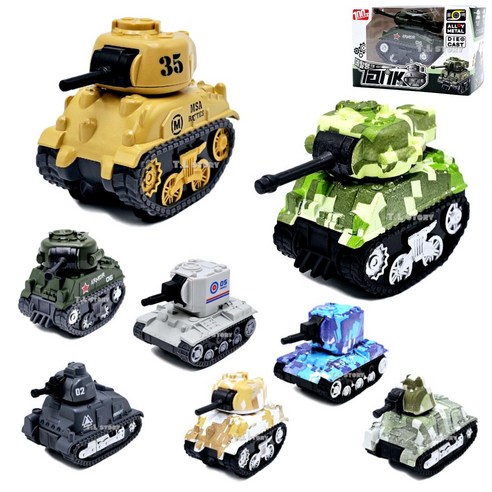 어린이를 위한 역동적이고 교육적인 풀백 밀리터리 탱크장난감