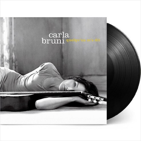 (수입LP) Carla Bruni - Quelqu'un M'a Dit (180g)