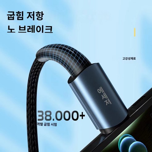 Essager의 100W C to C PD 급속 충전 케이블: 빠르고 안전하며 다목적적인 충전 솔루션