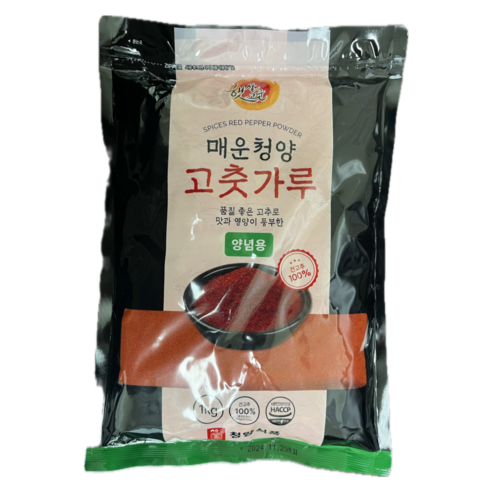 청양식품 청양 고춧가루 1kg 대용량 매운양념용 입자 고운식자재 업소용 식당용 가정용 1개 청양고추분말 청양식품 청양 고춧가루 1kg 대용량 매운양념용 입자 고운식자재 업소용 식당용 가정용 1개 청양고추분말