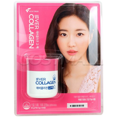 에버콜라겐 고백 750mg x 84정 피부탄력 눈가주름개선, 1개