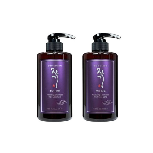 댕기머리 오리지널 진기 샴푸, 500ml, 2개