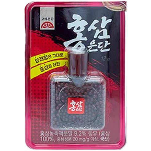 고려은단 홍삼은단 12g 5개 담배가 생각날때 금연보조 구취제거 - 금연보조제 | 쿠팡
