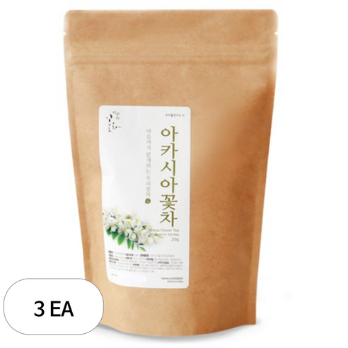 우리꽃연구소 마음맑은우리꽃차 아카시아꽃차