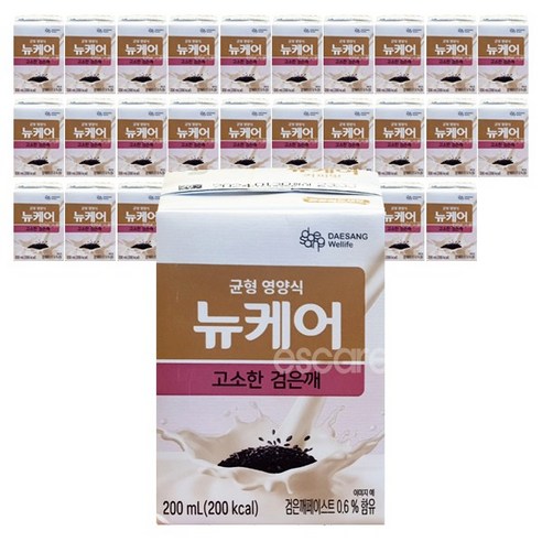 뉴케어 검은깨맛 일반 균형 영양식, 30개, 200ml, 30개