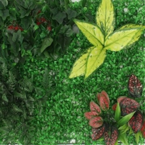 숲인테리어 혼합 아이비 벽장식 인조잔디 60 x 40 cm