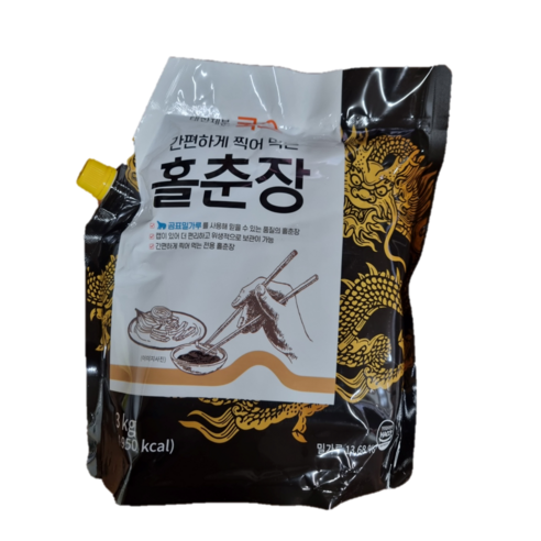 대한제분 쿡스 홀춘장 3kg / 곰표 중식재료, 1개