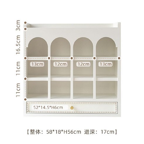 원목그릇장 주방 장식장 미니그릇장 커피장 엔틱 빈티지 진열장, F