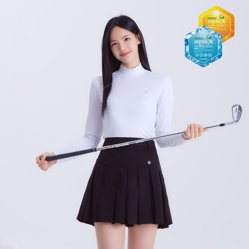 아이스쿨링 기능성 긴팔 여성 이너 골프티셔츠 / 9004W