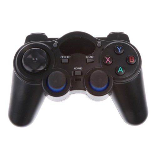 2.4G무선 게임패드 안드로이드 리모콘 PC PS3스마트TV, 160x105x68mm, 블랙, ABS