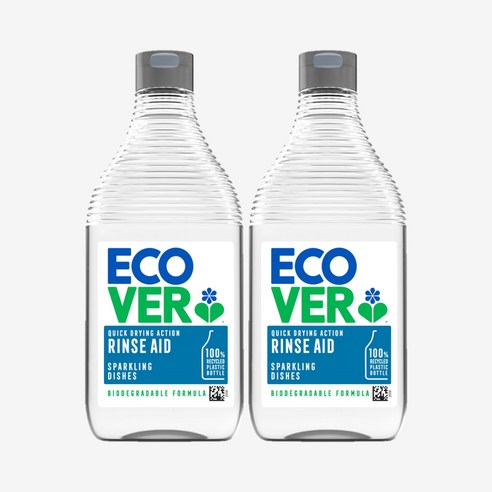 에코버 식기세척기세제 린스, 450ml, 2개