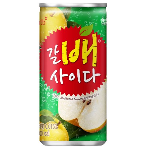 해태음료 갈배 사이다, 30개, 210ml