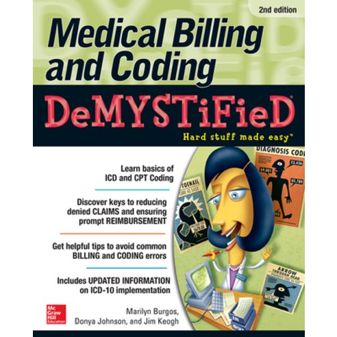 (영문도서) MDCL Bllng Cdng Dmyst 2e Paperback, McGraw-Hill, English, 9780071849340