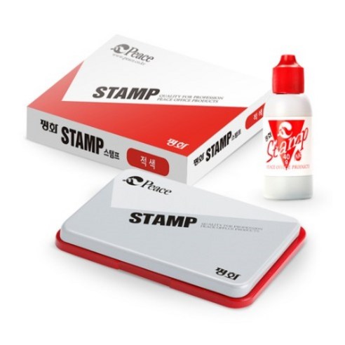 피스코리아 스탬프패드 + 잉크 세트: 편리하고 다용도로 사용할 수 있는 제품