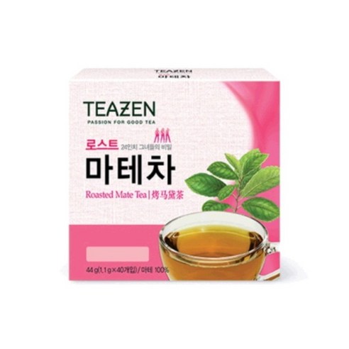 [쇼지] 티젠 마테차 40티백 즐거운 쇼핑, 40개, 1개, 40개입