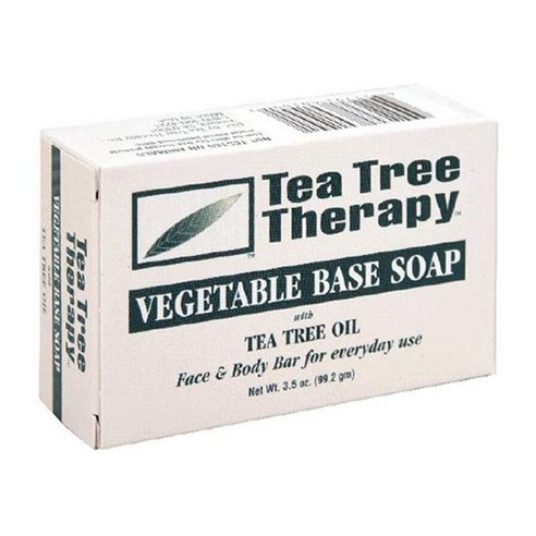 Tea Tree Therapy 베지터블 베이스 솝 with 티 트리 오일, 110g, 1개