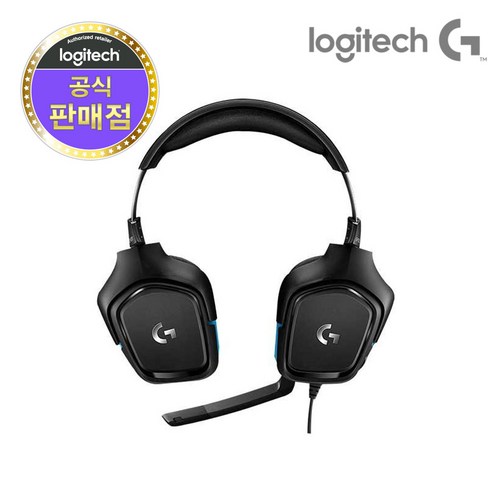 로지텍코리아 G431 7.1 서라운드 게이밍 헤드셋은 최고의 음질과 편안한 착용감을 제공하여 게이머들에게 인기입니다.