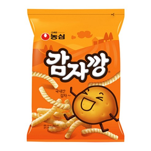 [농심스낵]감자깡 75g x 8봉, 8개