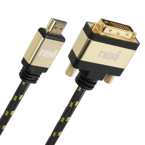 넥시 HDMI 2.0 TO DVI 케이블, 3m, 1개입