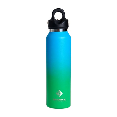 레보맥스v2 원터치 텀블러 대용량 보온보냉 REVOMAX 보온병, 16oz(473ml) 슬림 포레스트