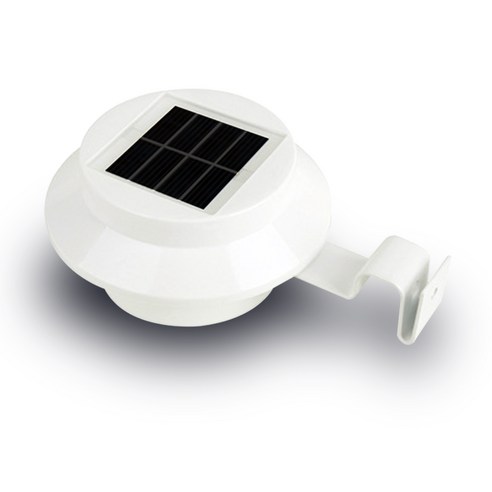 태양광 울타리 3LED 정원등, 노란빛 태양광 울타리 3LED 정원등, 노란빛