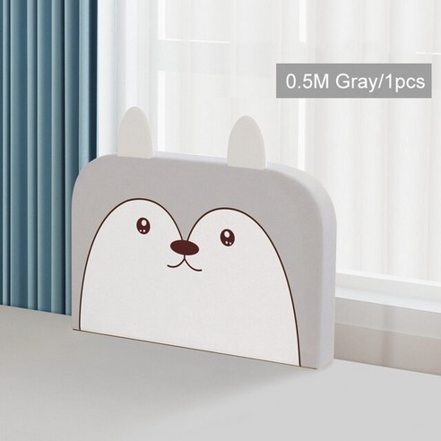 유아 침대 안전 레일 장벽 가드 범용 아기 보육실 액세서리 유아용 범퍼 장식 어린이 침대 침대 보호, 2.0.5M gray (1pcs)