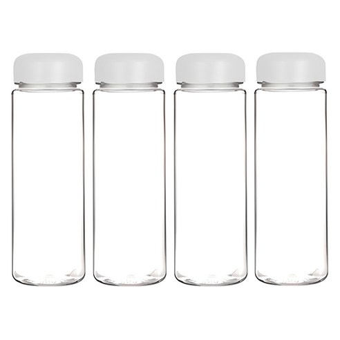 아침과저녁 국내산 마이보틀 트라이탄, 화이트, 500ml, 4개