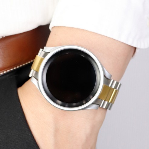 갤럭시워치5 4 PC 하프커버 보호커버, 로즈골드