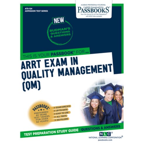 Arrt Examination in Quality Management (Qm) Volume 124 Paperback, Passbooks, English, 9781731858245